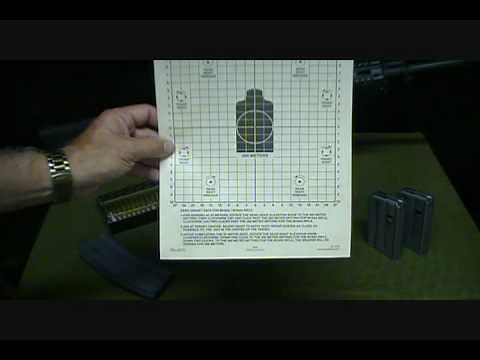 Rite in the Rain 25 meter Zeroing Target for M-16A2 / M4 / AR-15 Rifle