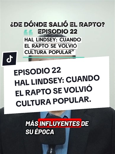 Darby, Scofield, Chafer y Walvoord ayudaron a construir el sistema. Hal Lindsey ayudó a llevarlo a la cultura popular. Desde 1970, guerras, política y acontecimientos internacionales comenzaron a interpretarse masivamente como posibles señales del fin. #Rapto #HalLindsey #Escatología #Teología #Biblia