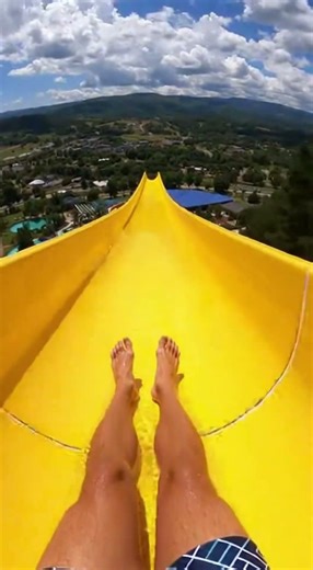 Insane Water Slide POV! 😱🌊 #waterslide #summer #adrenaline #waterpark #POV
