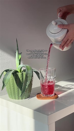 The question isn't how to stop feeling anxious, but how to live meaningfully while anxiety exists. You've been trying to eliminate it. To think your way out of it. To control it, manage it, make it disappear so you can finally start living the life you want. But what if anxiety doesn't have to go away for you to move forward? What if the goal isn't to feel calm all the time, but to understand what matters enough to you that you're willing to feel anxious and do it anyway? Anxiety will probably a