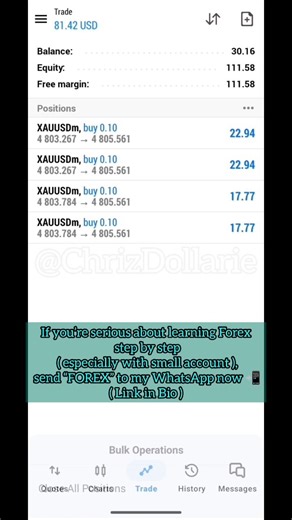 How I Grew $10 to $111 (Beginner Forex Strategy)