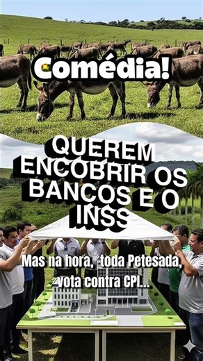 #comedia Querem encobrir, os Bancos e o INSS #parodia #humormemes