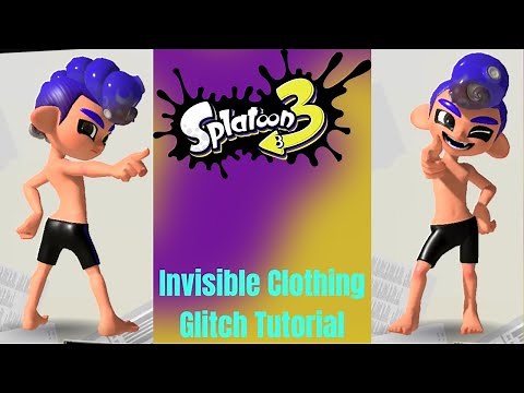 [PATCHED] WHERE ARE MY CLOTHES!?!?! Splatoon 3 Invisible Clothing Glitch Tutorial