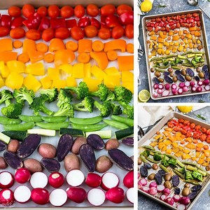 177K views · 279 reactions | {New} Rainbow Roasted Vegetables - an...