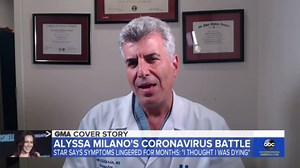 Alyssa Milano opens up about battle with COVID-19