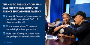 A Year of Action Supporting Computer Science for All