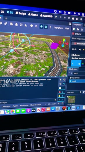 Godot train simulator basic build