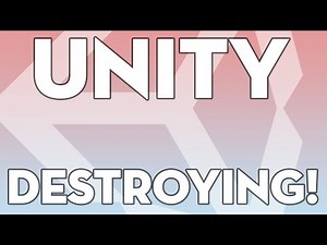 Unity Tutorials - Beginner 04 - Destroying Objects - Unity3DStudent.com