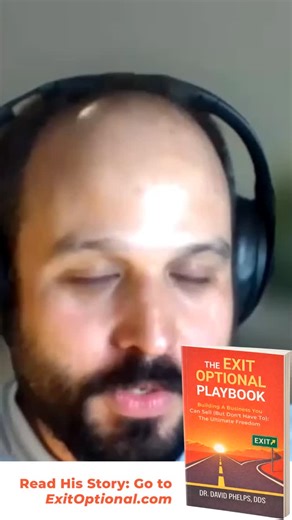 Dr. David Phelps on Instagram: "Would you be ready to jump on an opportunity? Learn how to create more options by downloading my new FREE book today: https://exitoptional.com/"