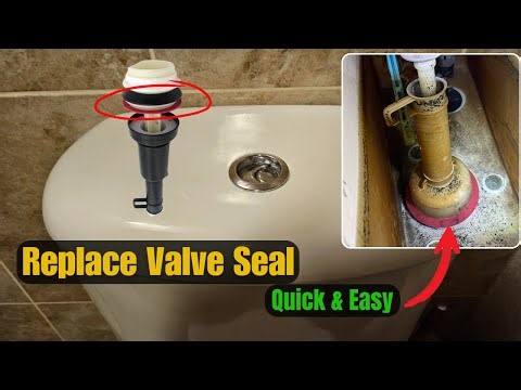 Mansfield Toilet Dual Flush Valve Seal Replacement (EASY FIX) Save Water & Money |