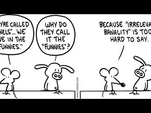 A Pearls Before Swine comic dub