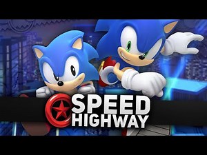 Sonic Generations - All Speed Highway Acts 1 & 2 Red Star Ring Locations + S-Ranks (4K)