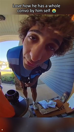 Funny Amazon driver.#funny #viral #fyp #amazon #amazonfinds #foryou