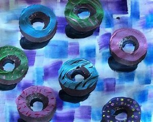 Floating Donuts - Art to Remember