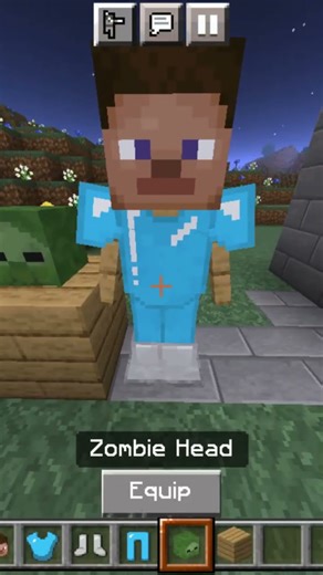 zombie head in my hand 🧟‍♂️