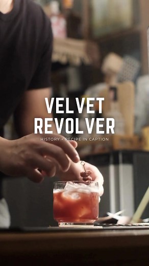 Velvet Revolver Cocktail: Red Wine & Brandy Recipe