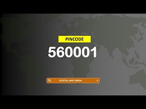 Pincode 560001 - Dr. Ambedkar Veedhi, Cubban Road & More