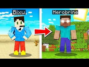 I Became HEROBRINE to Troll My Friend in MINECRAFT