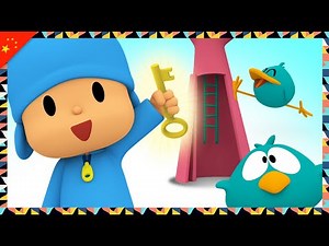 🔑 小P优优 - 第三十三集 钥匙开启一切 (1x14) | Pocoyo - 中文 | 儿童漫画