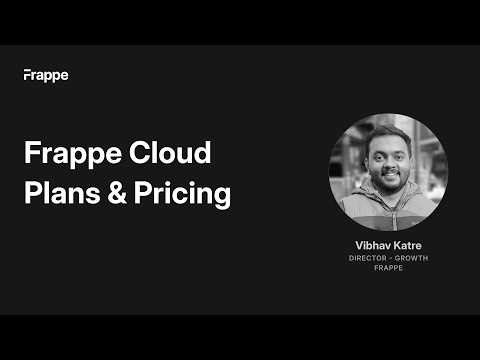 Demystifying Frappe Cloud Plans & Pricing