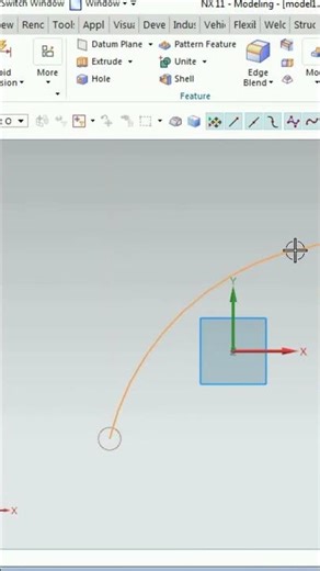 NX 11 Introduction to the scale, rezise, ​​rezie chamfer commands NX 11 #automobile #tutorial