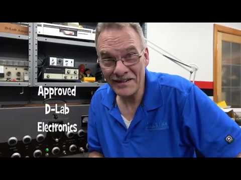 How to add D-Lab approved audio to Johnson Viking II AM Tube transmitters