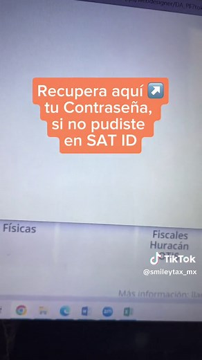 Recupera tu Contraseña SAT ID y Resuelve tus Impuestos