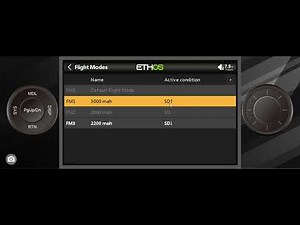 FrSky Ethos Flight Modes-Simple explanation with example