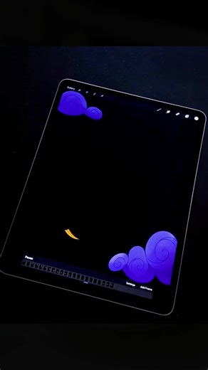 Want to practice animation in a fun and easy way?🎨✈️ try this☺️#ipadanimation #procreate