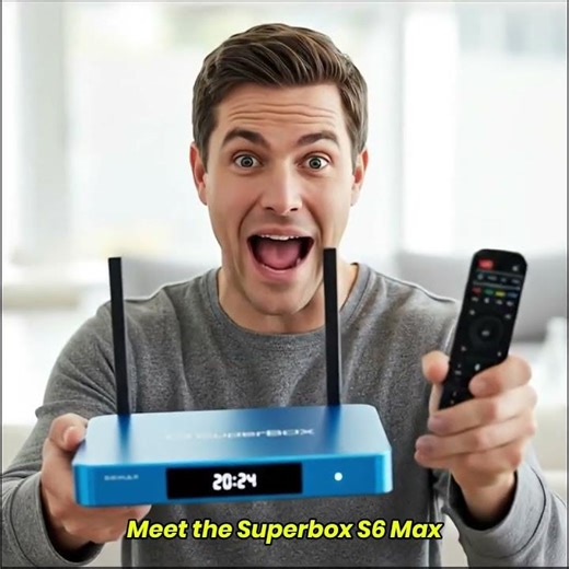 SuperBOX is an Android TV box | All in One System