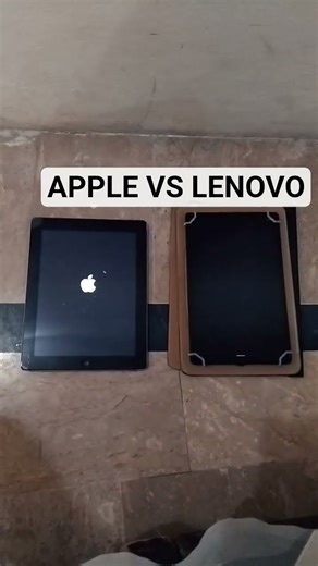 Apple iPad vs lenovo tablet