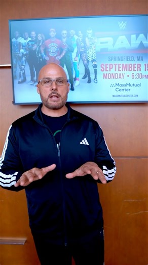 Get ready Springfield… The GOAT will be kicking off #WWERaw TONIGHT! 📺 SPECIAL START TIME OF 7ET/4PT on Netflix | WWE