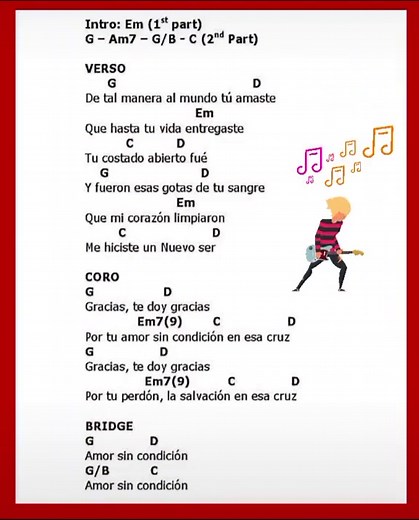 Amor Sin Condición - Marcos Barrientos: Letra y Acordes