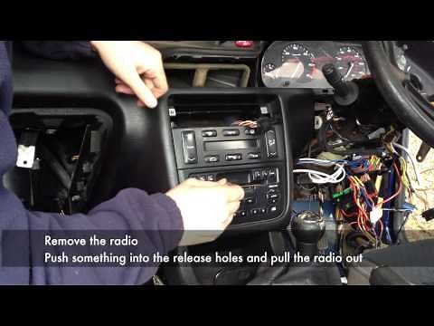 Full Dashboard Removal from a Peugeot 406