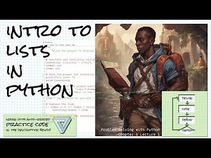 Introduction to lists in Python Problem Solving w/Python Ch 6 Lecture 1