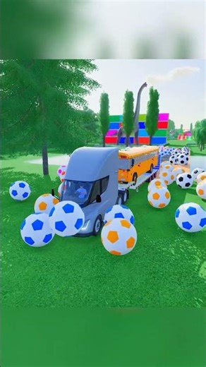 BUS TRANSPORT TRUCK - FS22 #shorts #farmingsimulator22 #beamngdrive #germantruckdriver #fyp #fs22