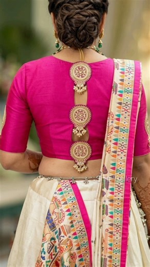 Blouse neck design latest new model stylish blouse back neck design 🎊🎊 Beautiful boat neck design