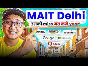 MAIT Delhi Review 🔥 Google & Microsoft Placements 🤯 Worth the Hype?