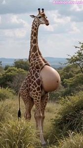If Animals Had Our World 🌍🦒 A Giraffe’s Journey to Motherhood | Animal Stories