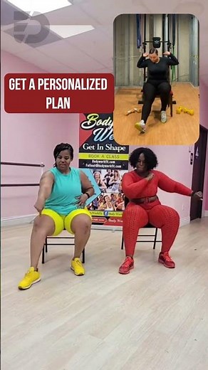No floor moves. No pressure. Just fun & results ✨Chair dancing is our new favorite therapy 💃