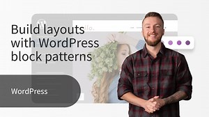GoDaddy Help Center - How-To Video - Build layouts with WordPress block patterns