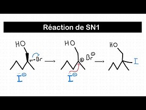 Mécanisme de réaction d’une SN1 | Chimie organique