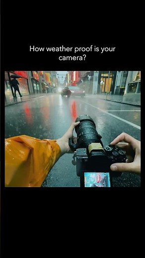 How Weather Resistant is my Camera In a Thunderstorm?