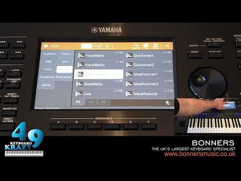 Yamaha PSR-SX900 Keyboard - Ballroom Styles