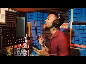 First time i recorded a song in music studio 😍