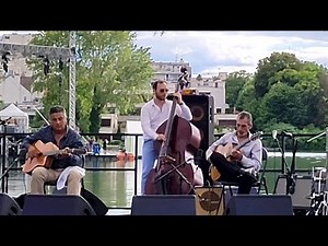 Angelo Debarre trio, Festival de Jazz d'Enghien, France, 1er Juillet 2022