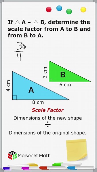Finding Scale Factor Of Similar Shapes