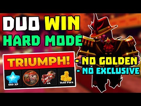 DUO The Final Act Hard Mode Triumph + Full Guide | TDS Tower Defense Simulator