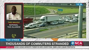 14K views · 119 reactions | The NTA pulled taxis off the roads today, using some to block main routes. Their grievance is that they have not received promised #COVID19 relief funds. Sally Burdett talks to the NTA’s spokesperson Theo Malele. #eNCA Courtesy #DStv403 | eNCAnews | Facebook