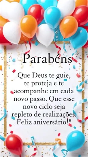 Mensagem de Aniversário Personalizada para Você